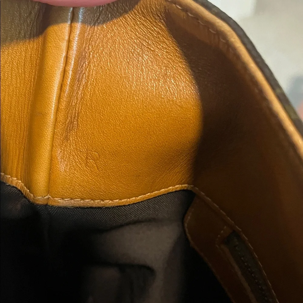 Louis Vuitton Vintage Brown Monogram Tote Bucket Bag - Picture 16 of 17